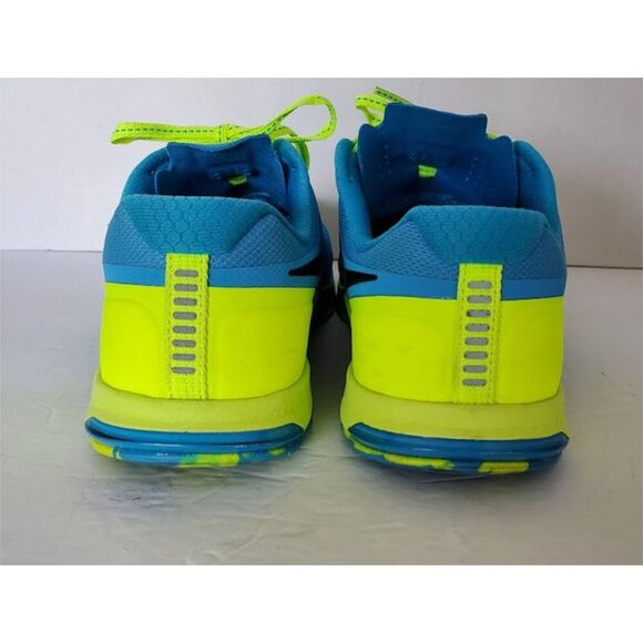 Nike Metcon 2 AMP Blue Glow Volt Neon Yellow CrossFit Size 7 Y2K Retro Sport - Picture 7 of 11